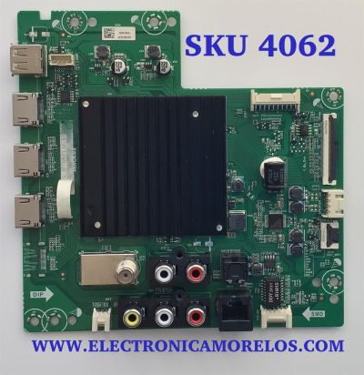 MAIN PARA SMART TV VIZIO 4K RESOLUCION (3840 x 2160) / NUMERO DE PARTE CM03M0003T00R / TD.MT5691.U761 / AP3028039N / PANEL V500DJ6-D03 / MODELO V505-H19 LINIZB / 